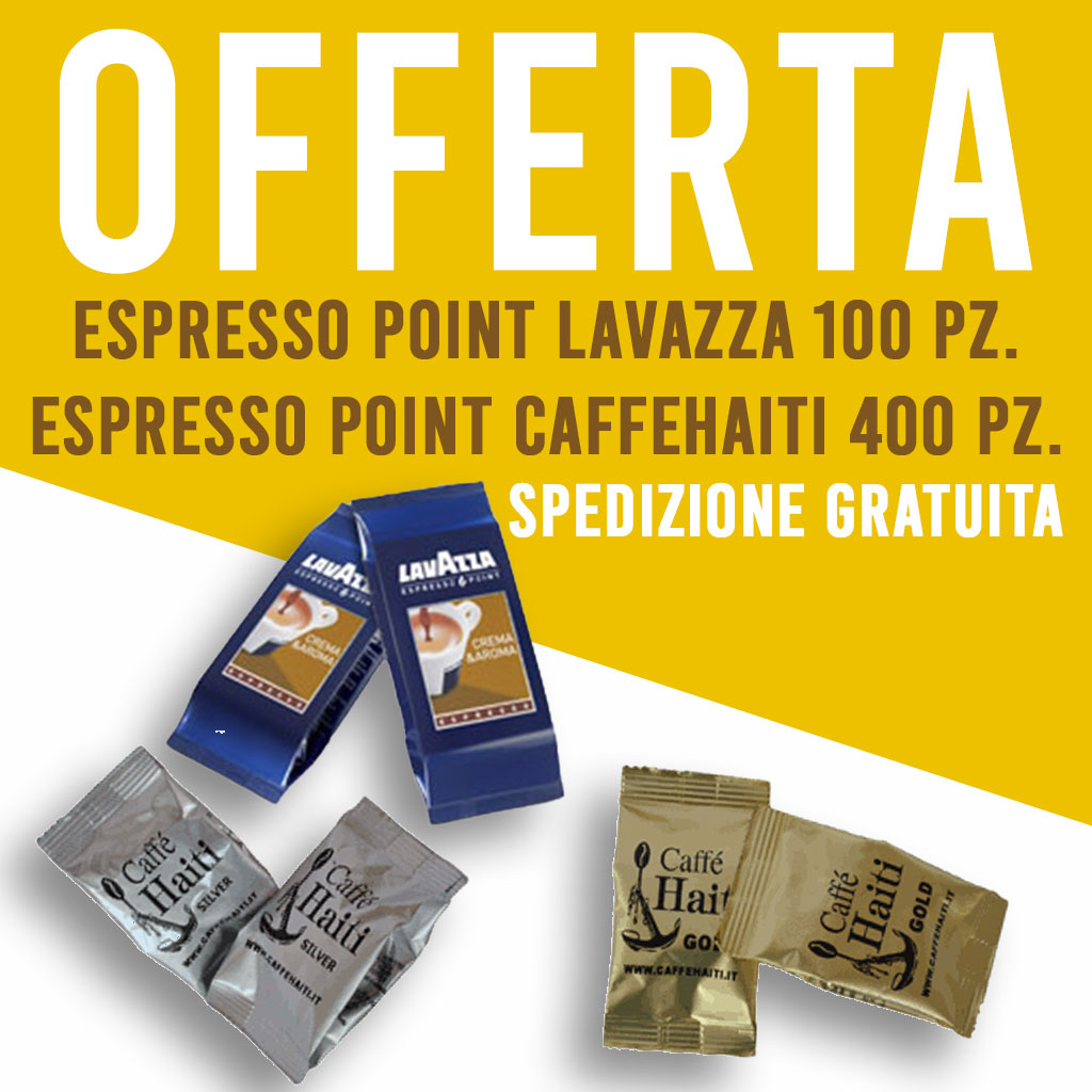 Offerta Lavazza 500 capsule Espresso Point